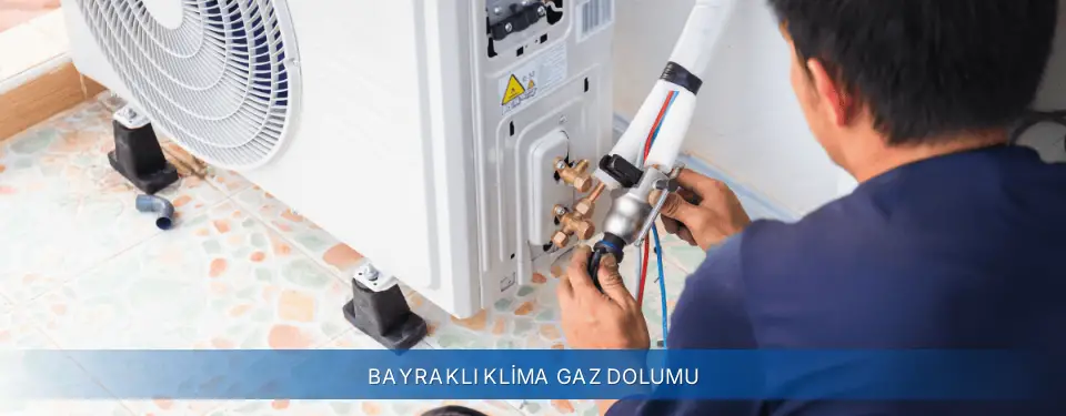 Bayraklı İlçemi Demirdöküm Klima Gaz Dolumu